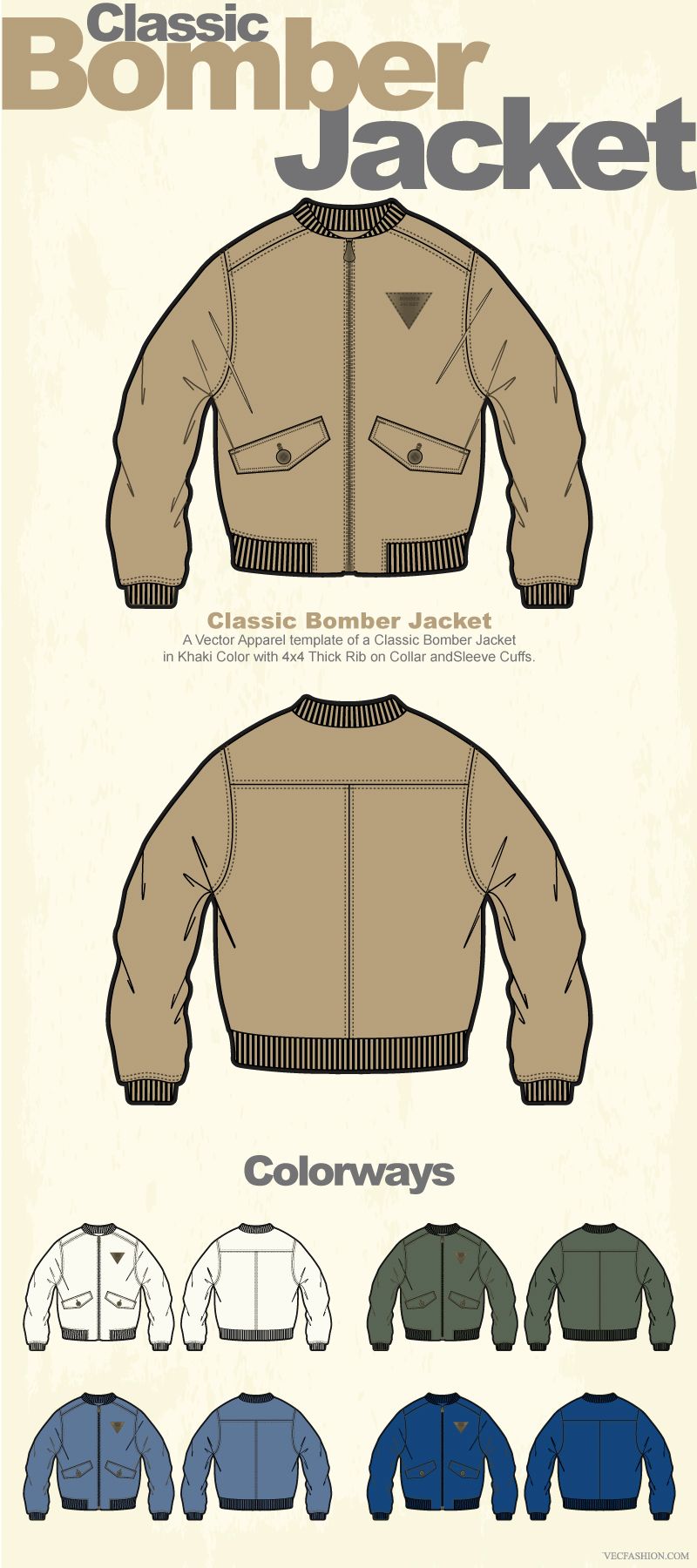 Bomber Jacket Vector At Getdrawings Free Download 