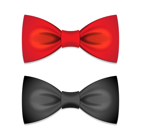 Bow Tie Vector Free - Download Stok Image Vector Free