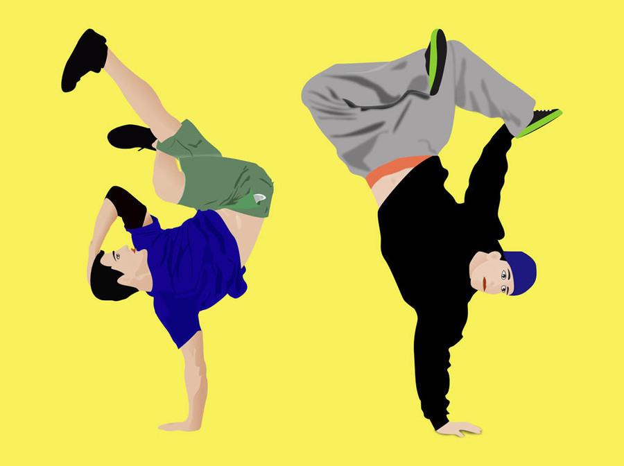 Breakdance Vector At GetDrawings | Free Download