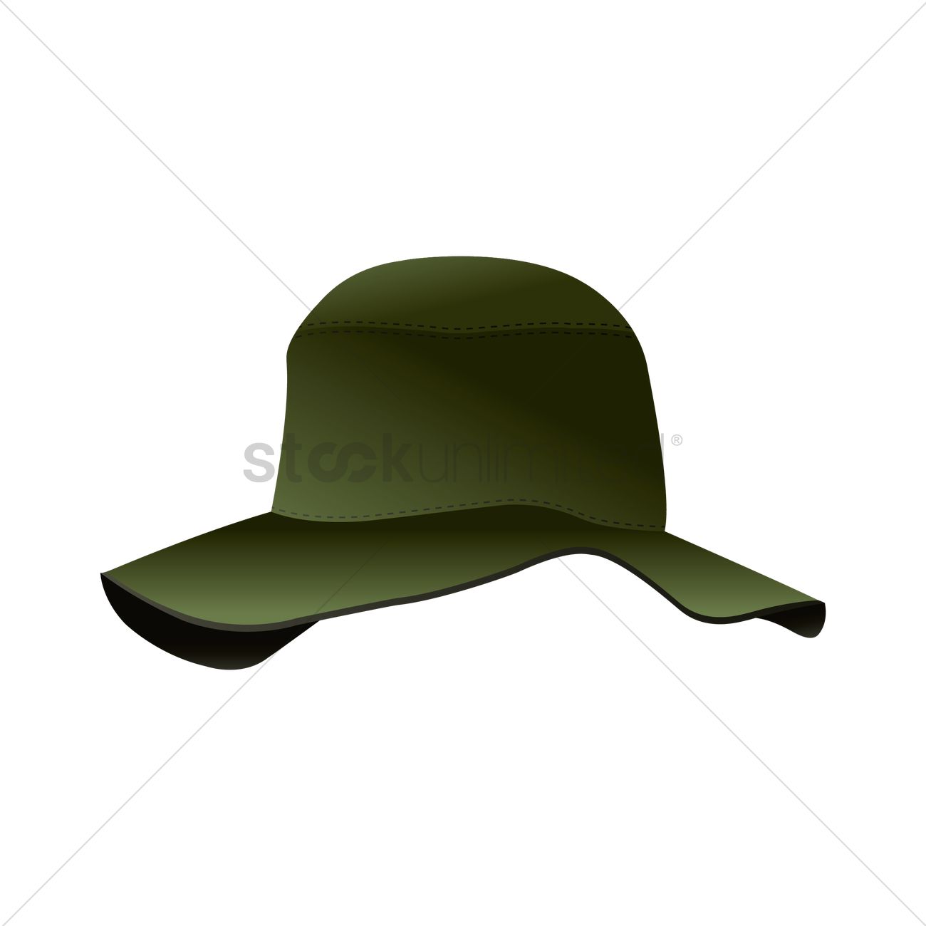 Bucket Hat Vector at GetDrawings | Free download