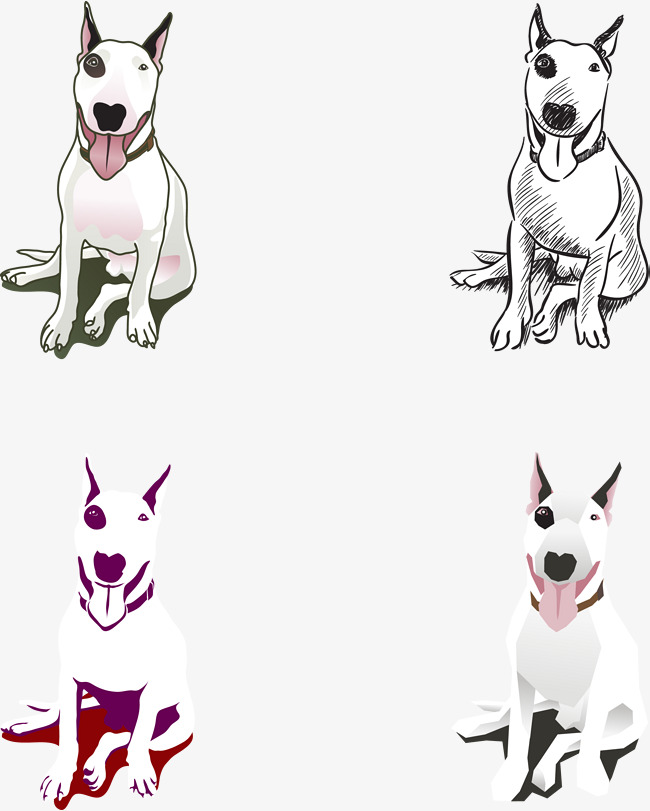 Bull Terrier Vector at GetDrawings | Free download