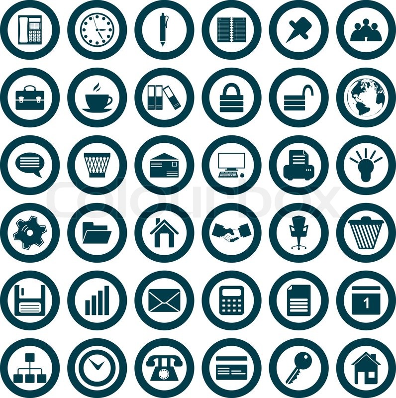 business vector icons