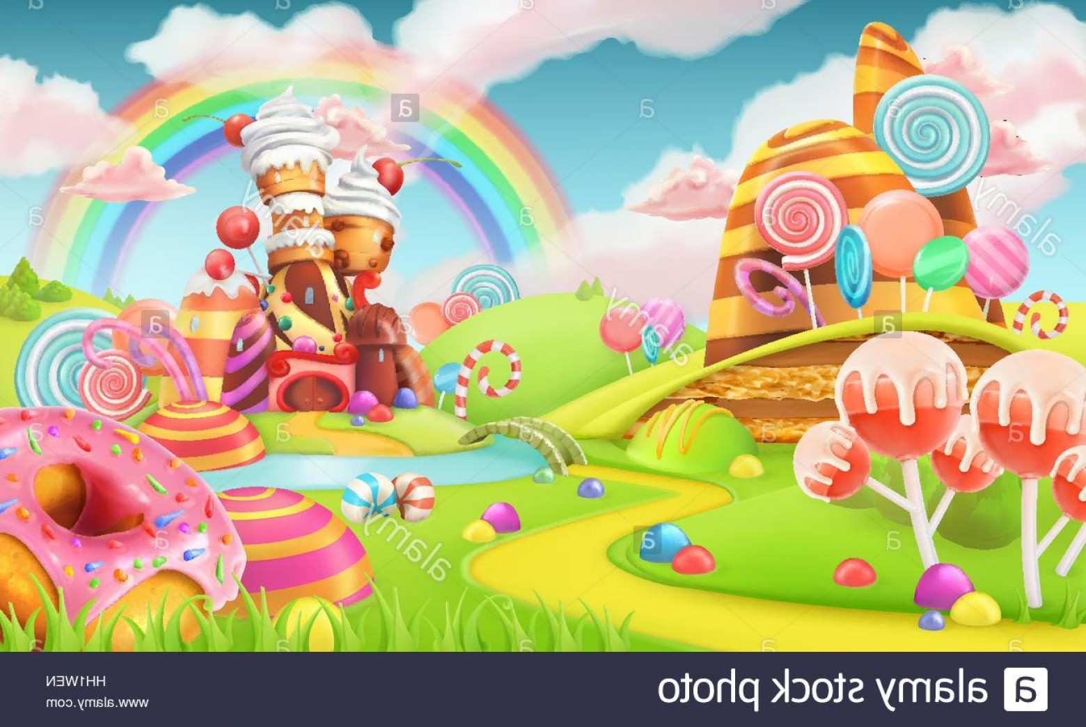 Candyland Vector At GetDrawings | Free Download