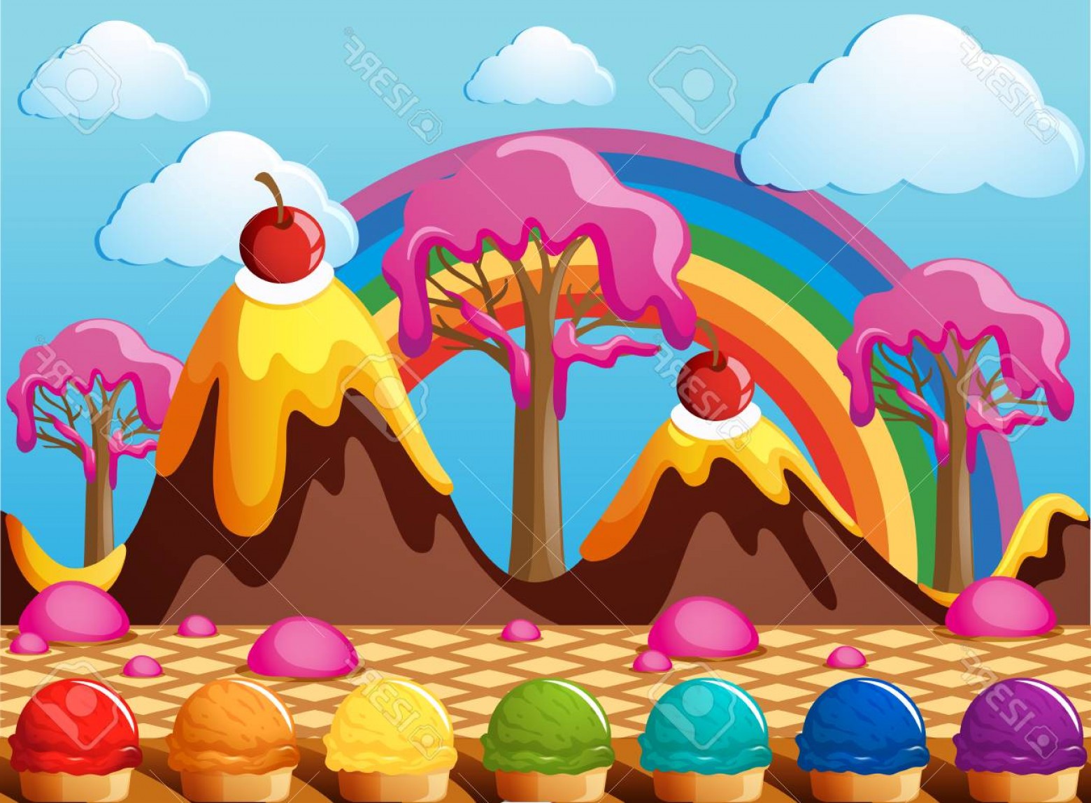 candyland-vector-at-getdrawings-free-download