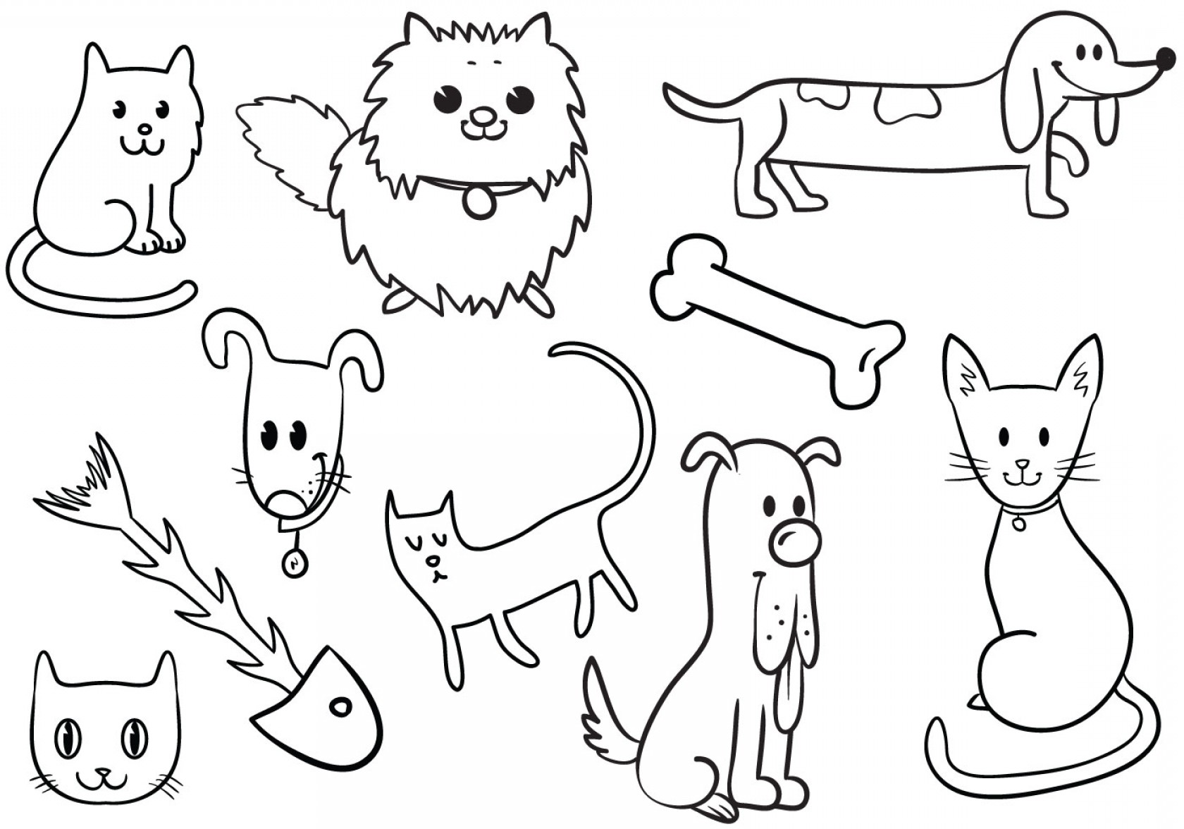 cat-and-dog-vector-at-getdrawings-free-download