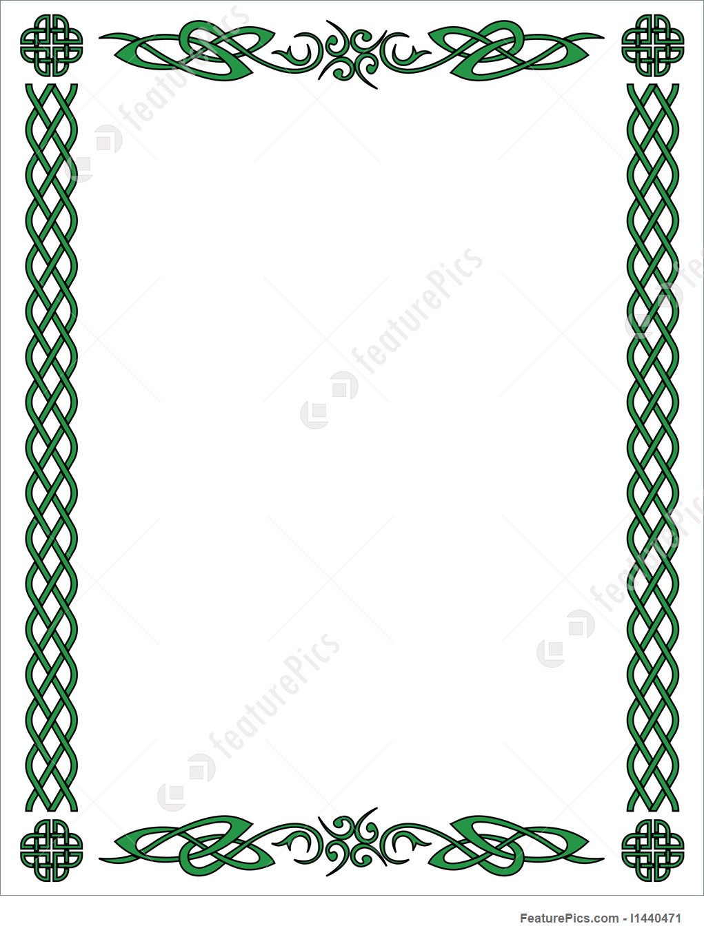 Чеченский орнамент рамка