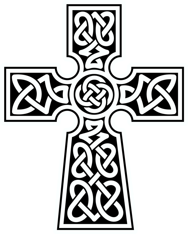 763x950 Clip Art Of Celtic Cross Royalty Free Vector Image 1513 Rfclipart.