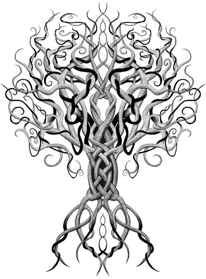 Tree Of Life Tattoo With Celtic Knot لم يسبق له مثيل الصور