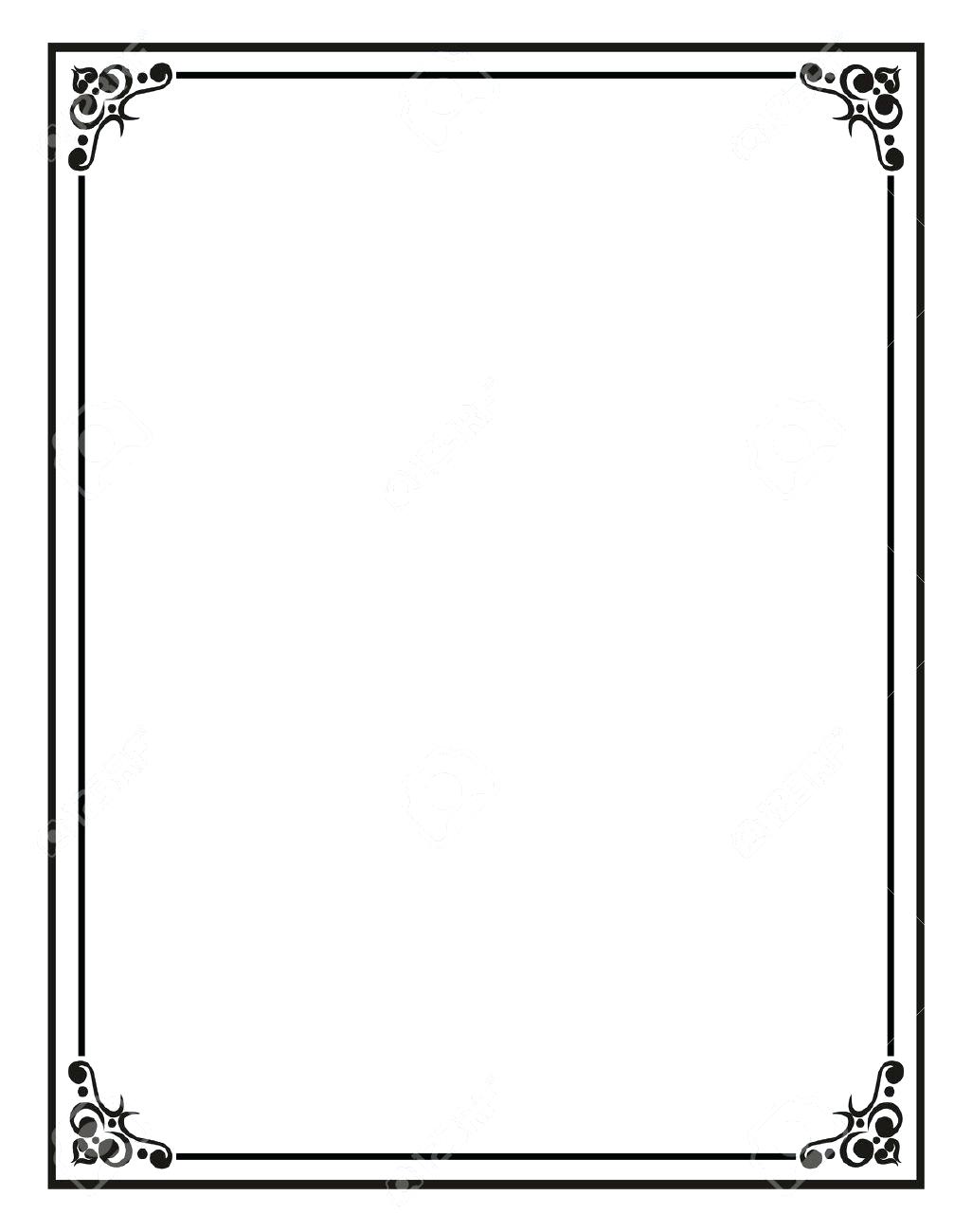 Certificate Border Vector Free at GetDrawings Free download