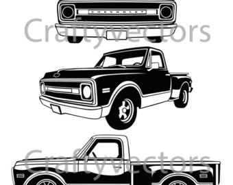 Chevy Truck Vector at GetDrawings | Free download
