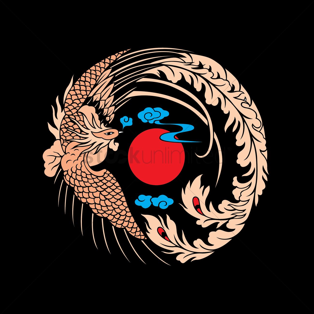 chinese-phoenix-vector-at-getdrawings-free-download