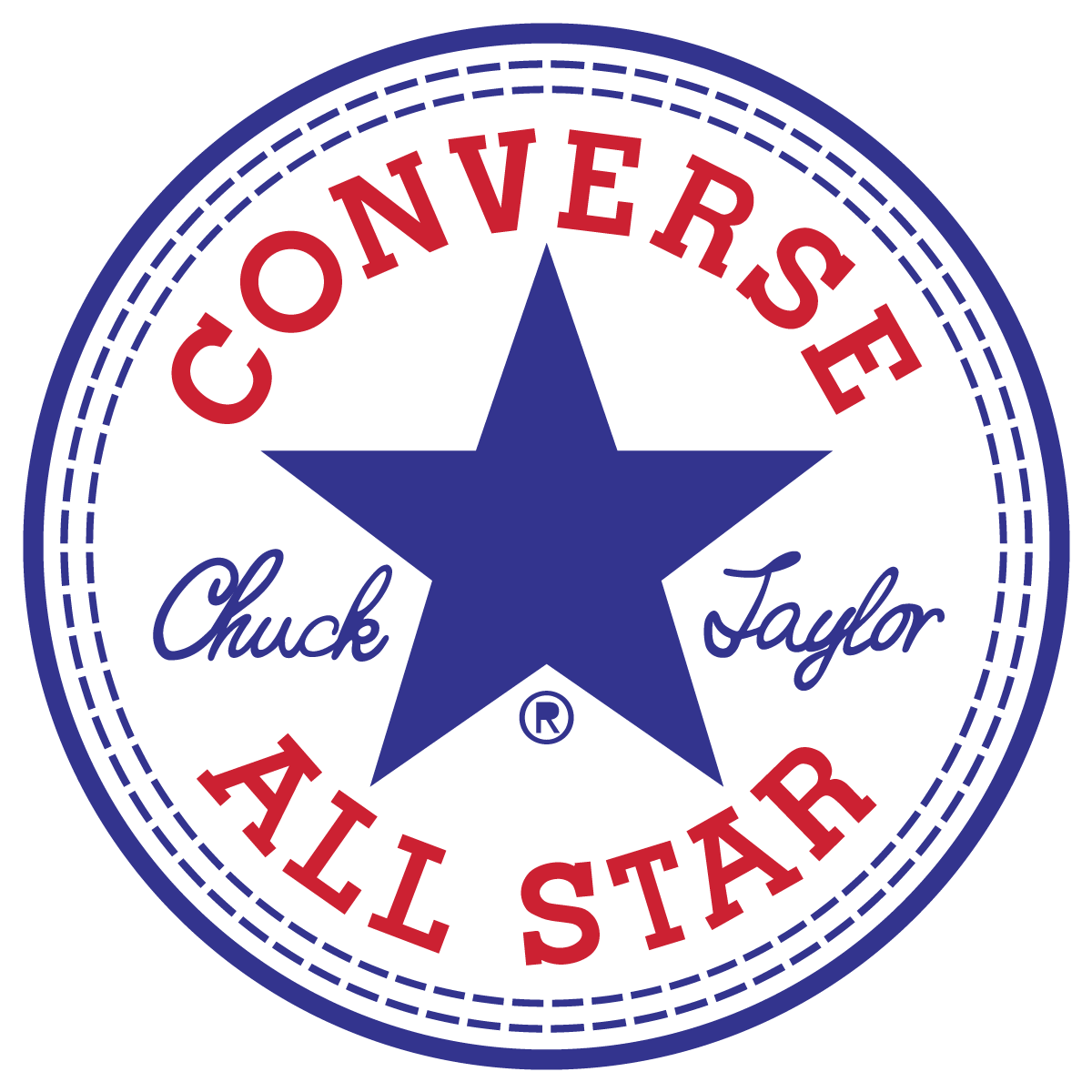 how to draw converse logo