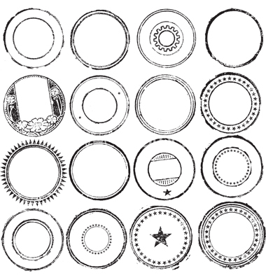 Circle Stamp Vector at GetDrawings | Free download