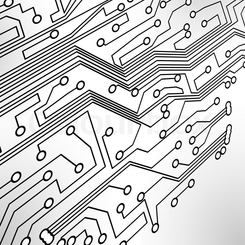 Circuit Board Vector Free Download At GetDrawings | Free Download