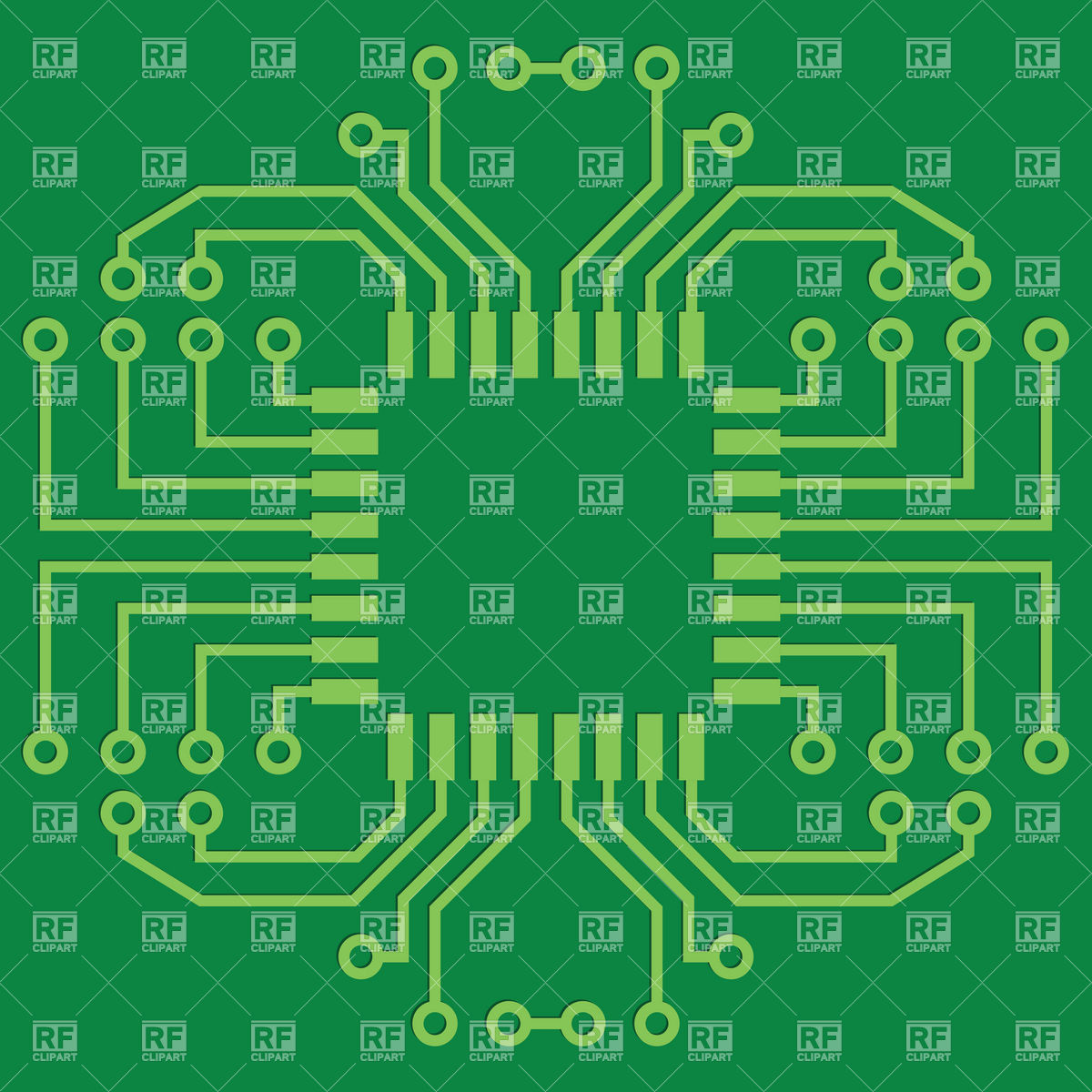 Circuit Board Vector Free Download At GetDrawings | Free Download