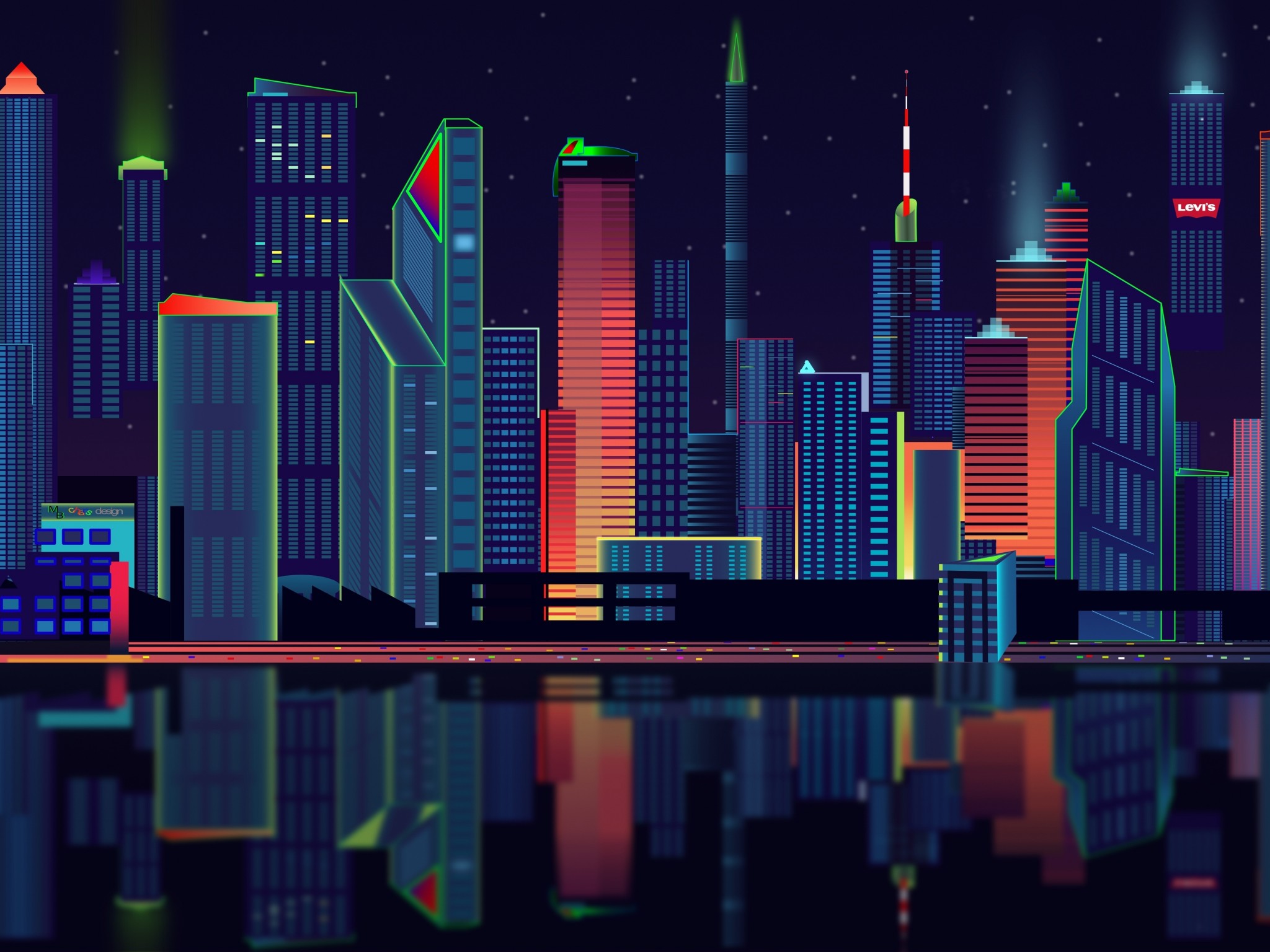 City Vector Image At Getdrawings 