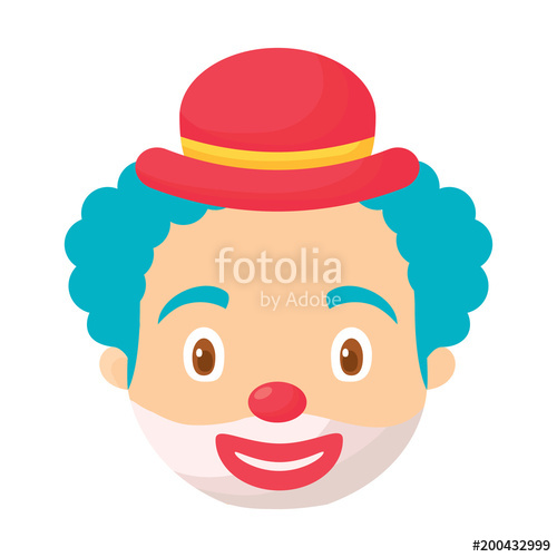 Clown Face Vector at GetDrawings | Free download