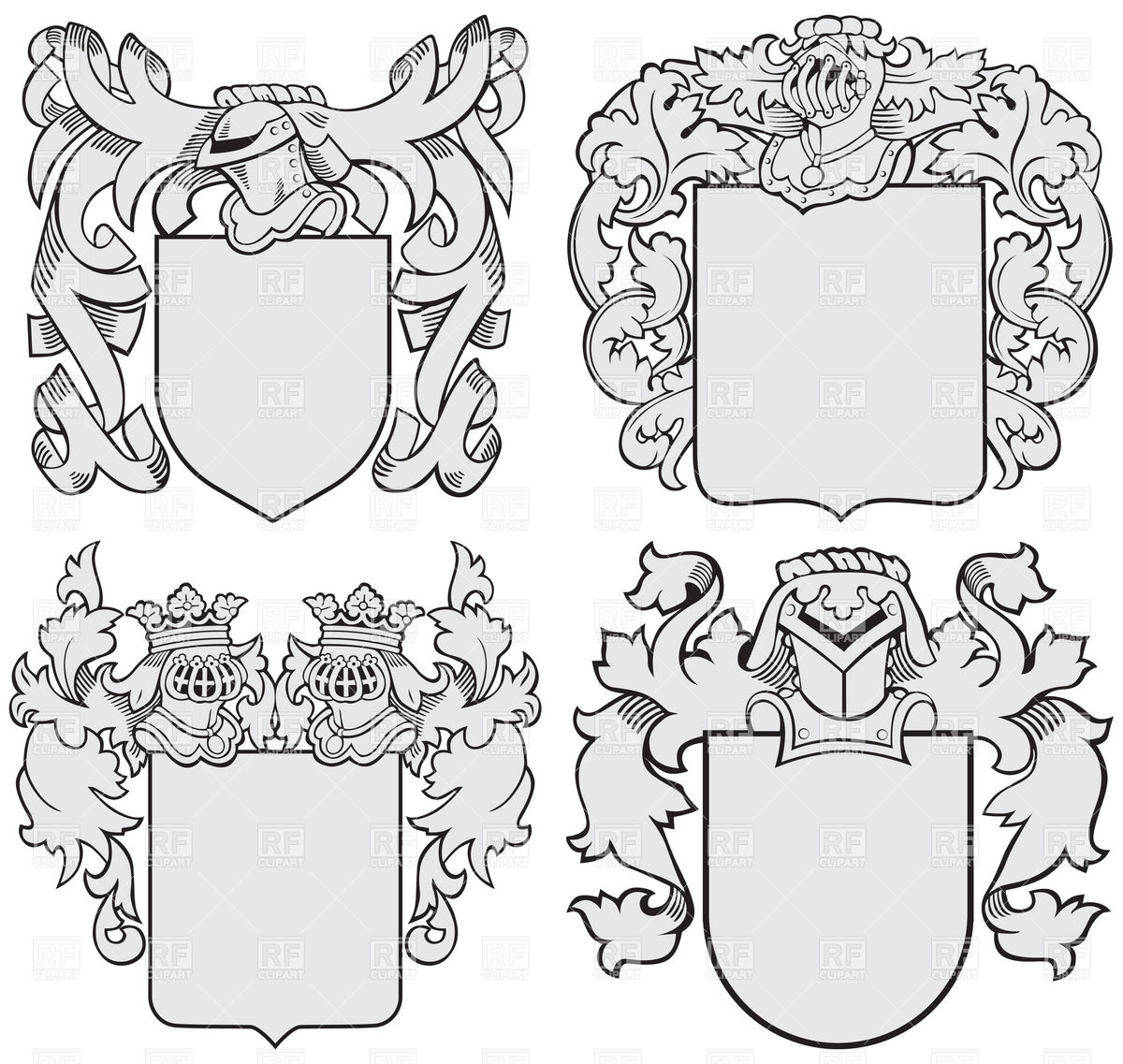 Coat Of Arms Template Vector at GetDrawings Free download