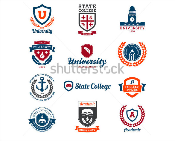College Logo Vector At Getdrawings Free Download