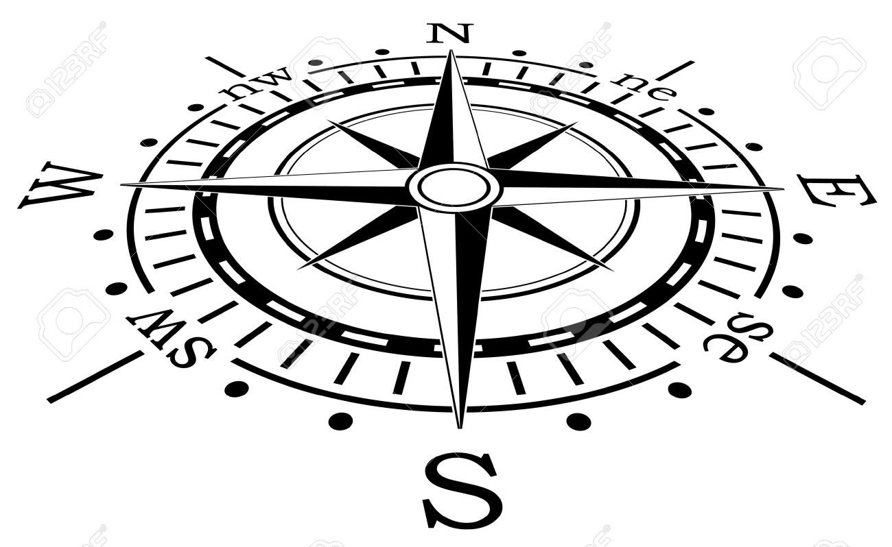 Compass Rose Vector Art At Getdrawings Free Download 6691