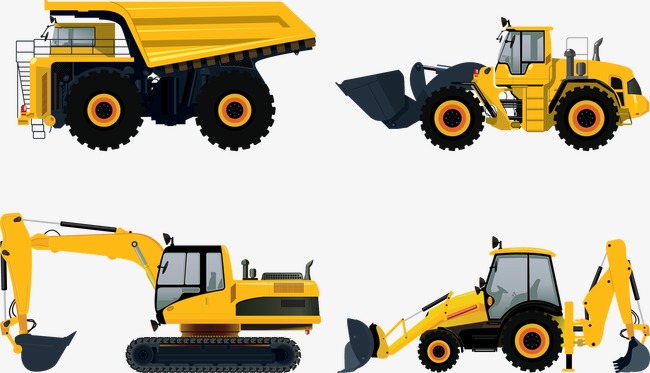 Construction Equipment Vector At GetDrawings | Free Download