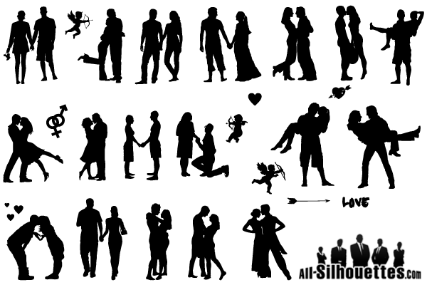 Couple Vector At Getdrawings Free Download