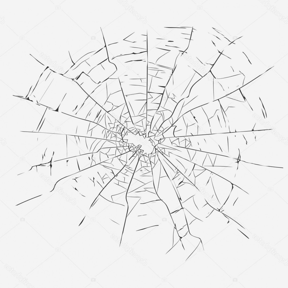 Cracked Glass Vector at GetDrawings | Free download