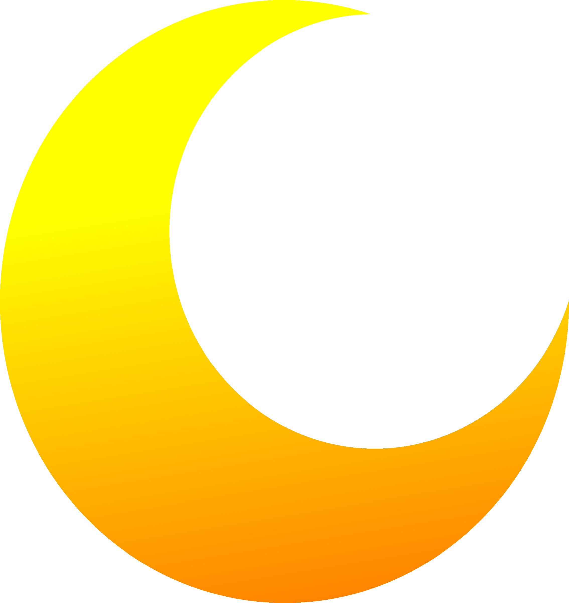 Crescent Moon Vector Free At Getdrawings Free Download