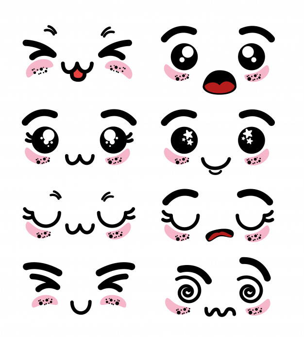 Cute Eyes Vector At Getdrawings 