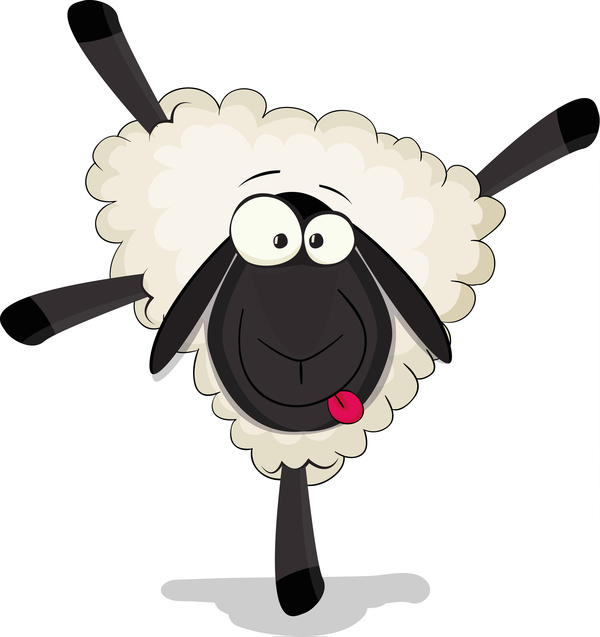 Cute Sheep Vector at GetDrawings | Free download