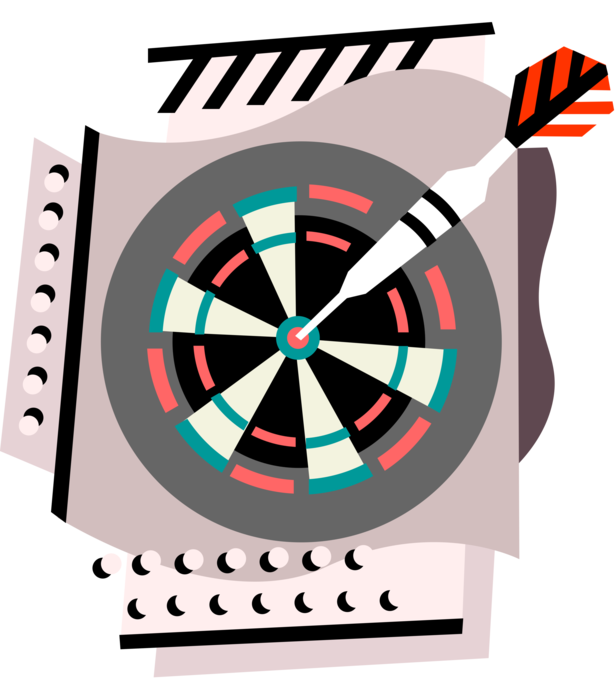 Dartboard Vector At Getdrawings Free Download