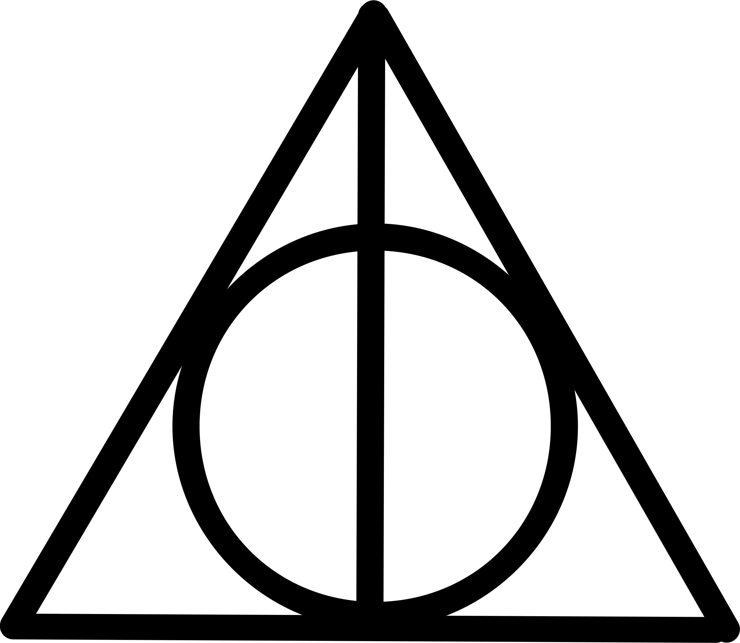 Deathly Hallows Symbol Vector at GetDrawings | Free download