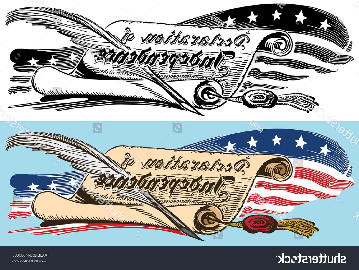 Declaration Of Independence Vector at GetDrawings | Free download