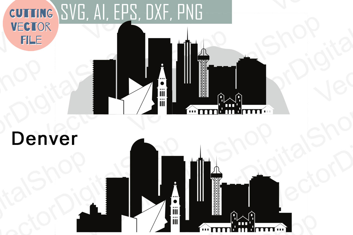 Featured image of post Denver City Skyline Silhouette Vector Free