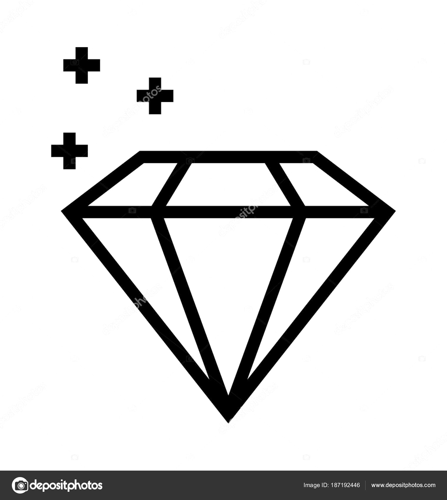 Diamond Vector At GetDrawings Free Download