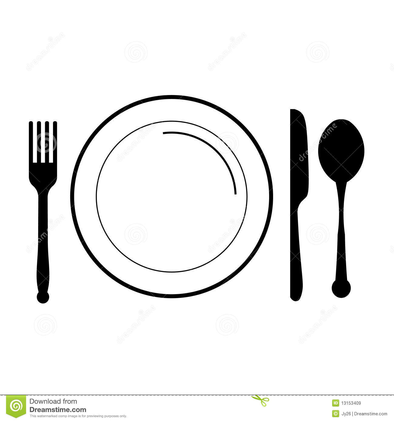 Dinner Plate Vector at GetDrawings Free download