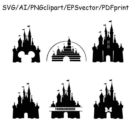 Download Disney Castle Logo Vector at GetDrawings | Free download