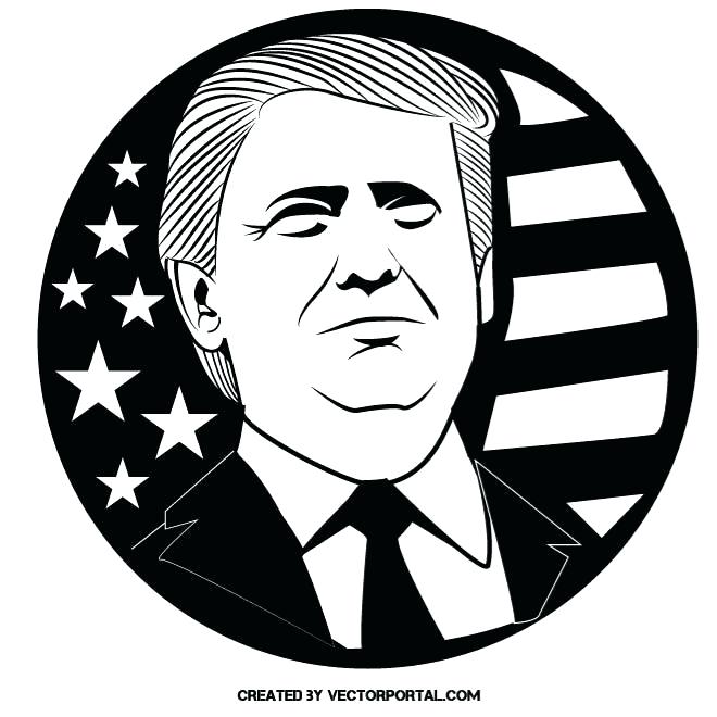 Donald Trump Hair Vector At Getdrawings 