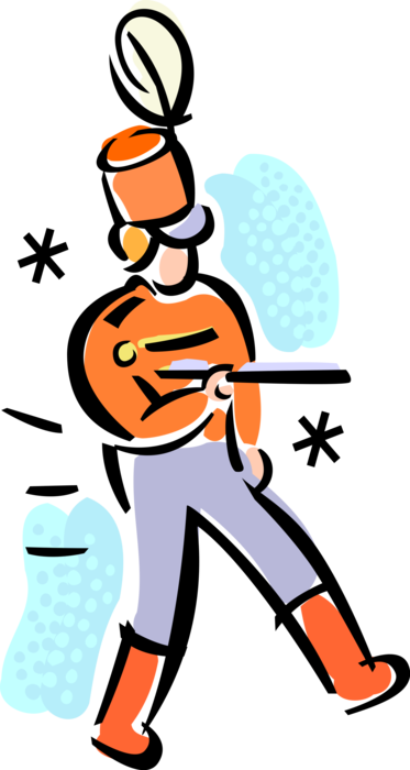 Drum Major Vector At Getdrawings Free Download