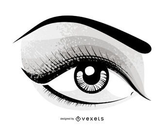 Eyelash Vector at GetDrawings | Free download