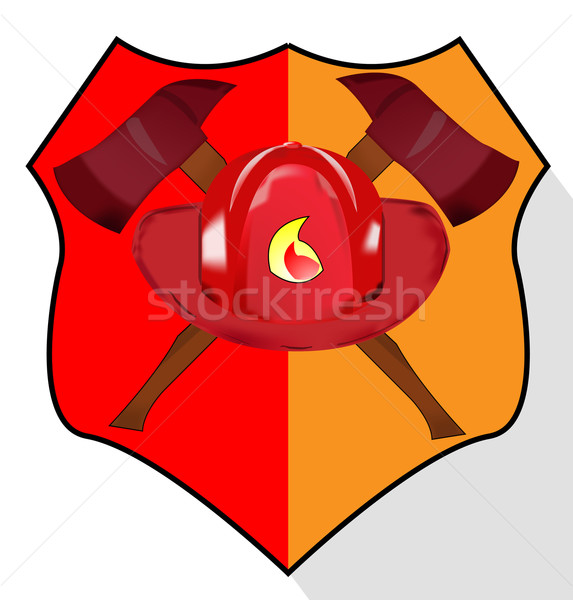 Fire Department Shield Vector at GetDrawings | Free download