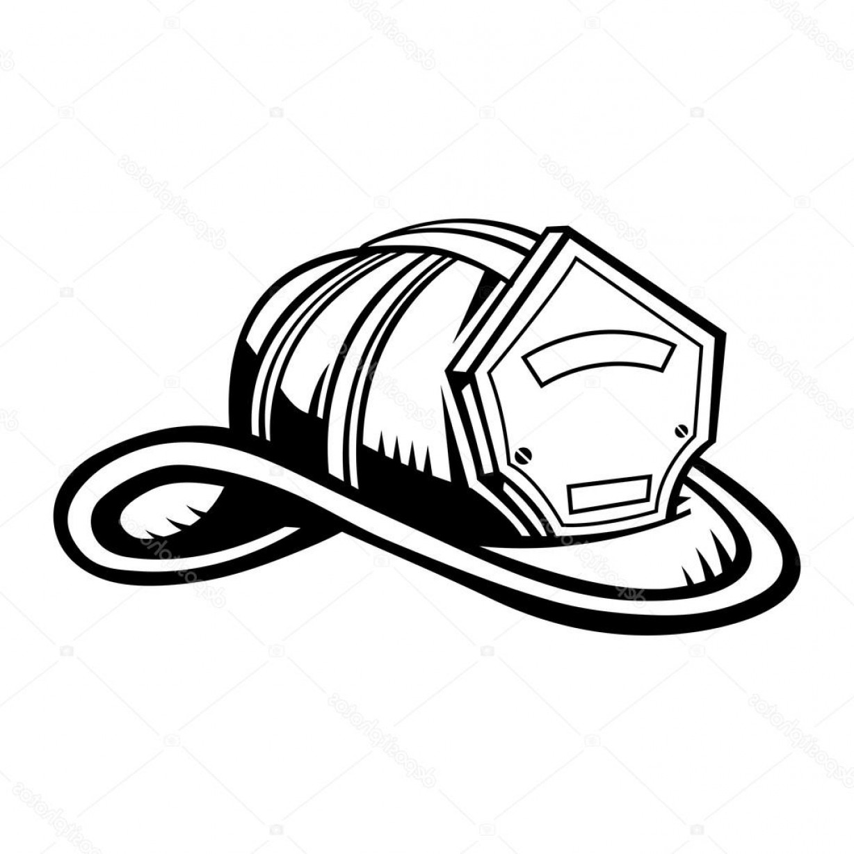 Fire Helmet Vector at GetDrawings | Free download