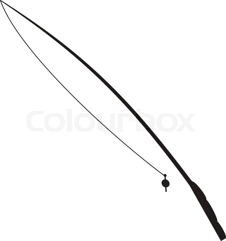 Download Fishing Pole Vector at GetDrawings | Free download