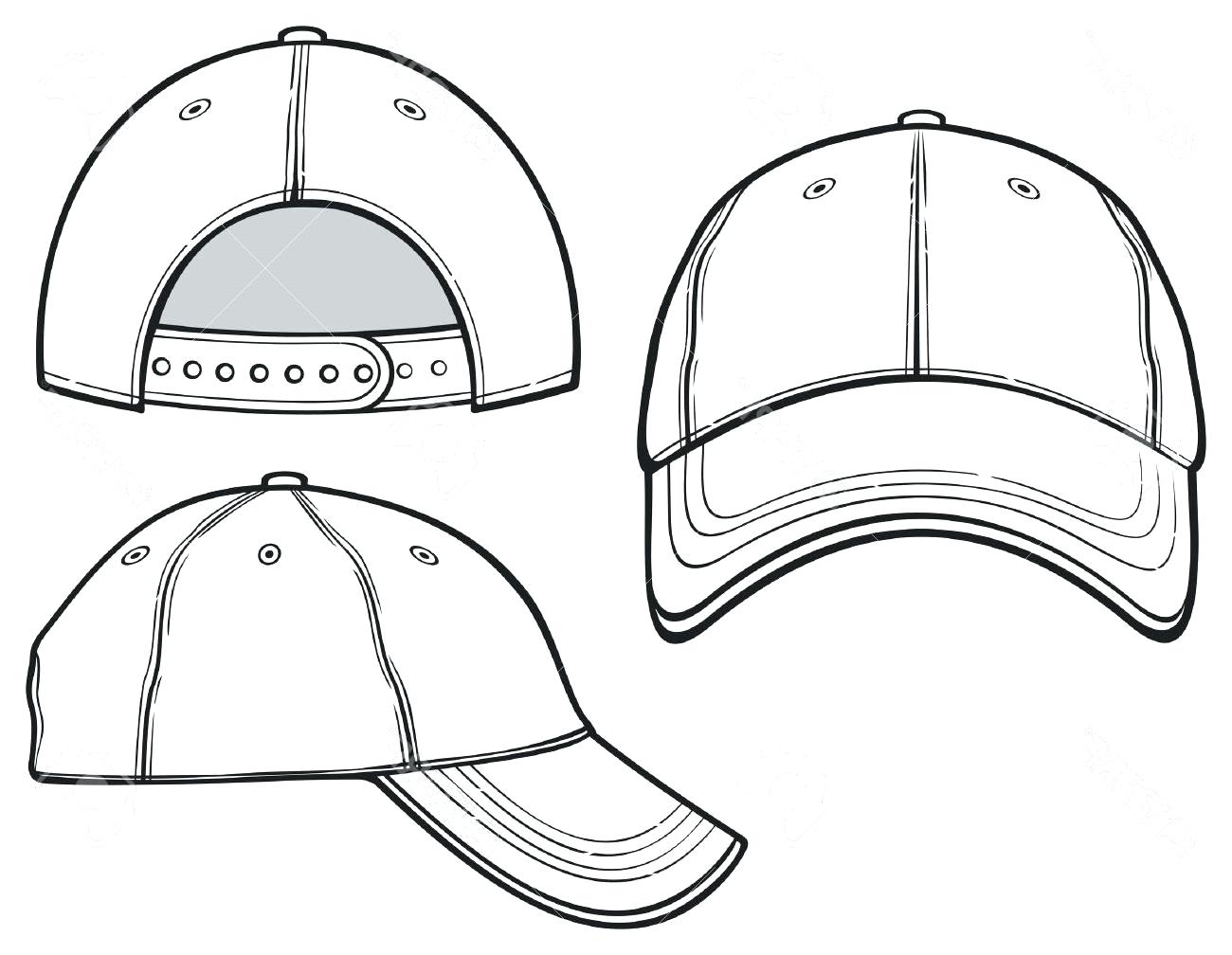 Fitted Hat Template