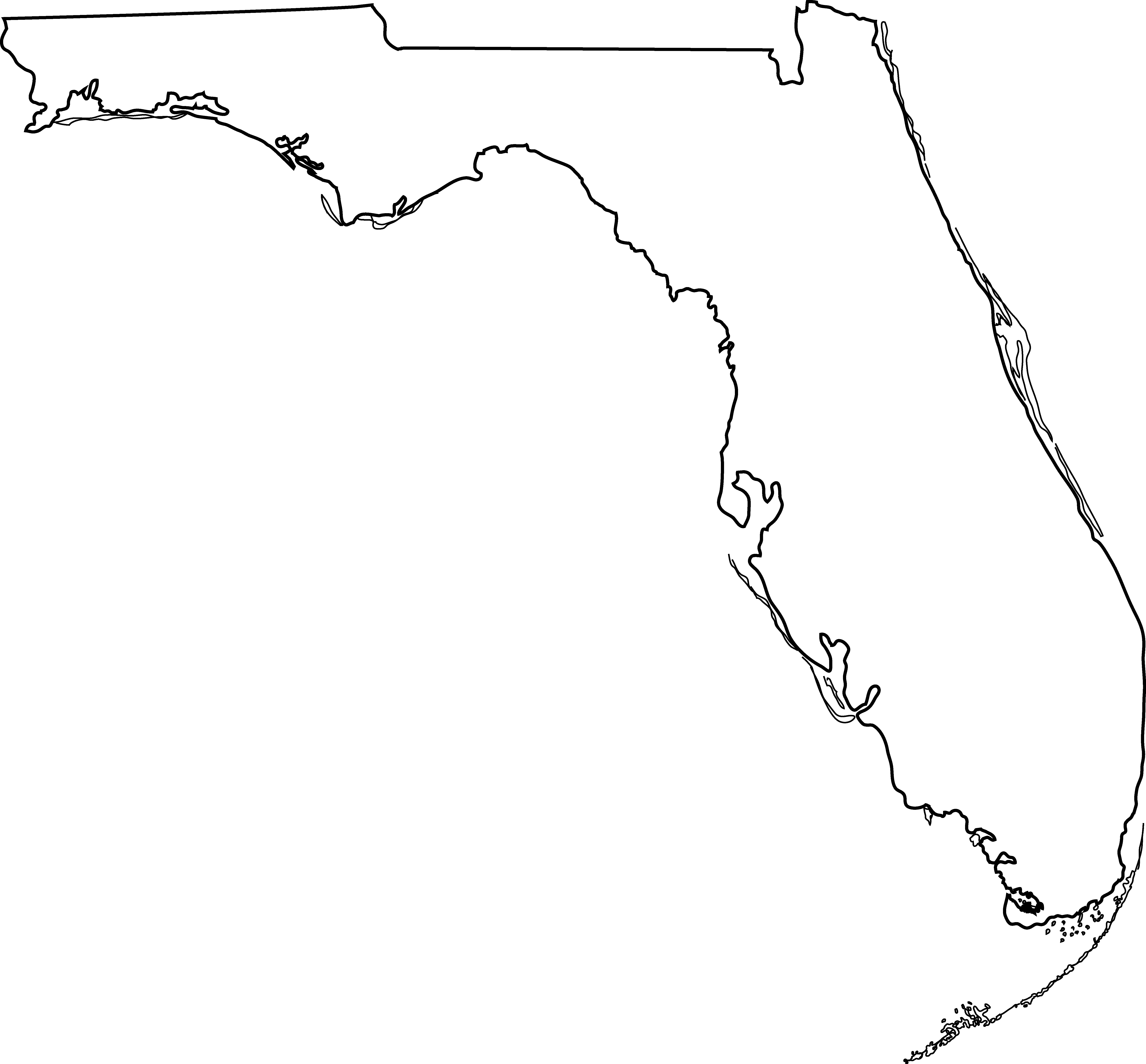 florida-outline-vector-at-getdrawings-free-download