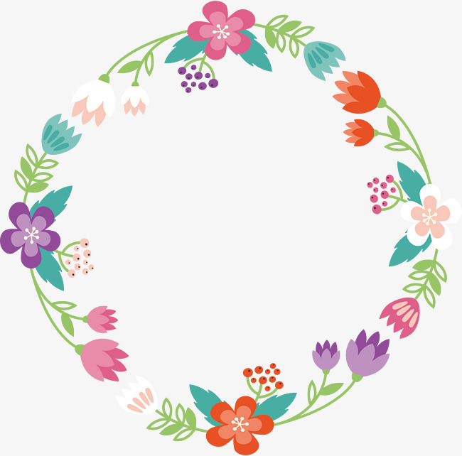 Paper Ribbon Flower Clip Art Floral Border Design Png Download