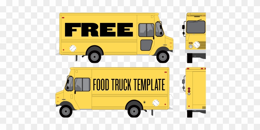 Food Truck Template Vector at GetDrawings Free download