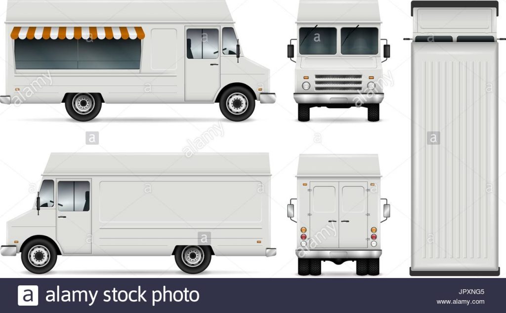 Food Truck Template Vector at GetDrawings Free download