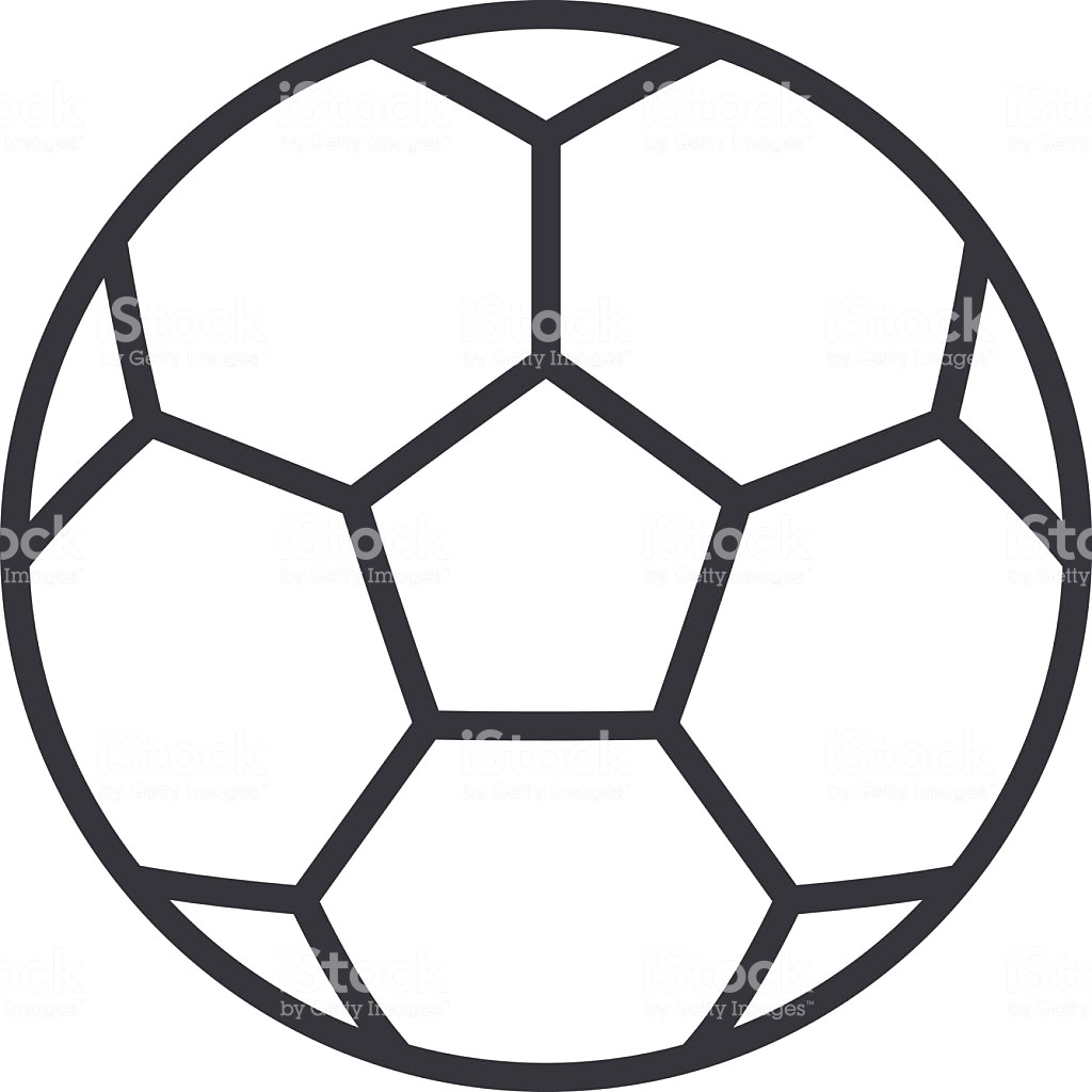 Football Outline Vector at GetDrawings Free download