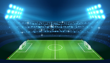 Football Stadium Vector At Getdrawings 